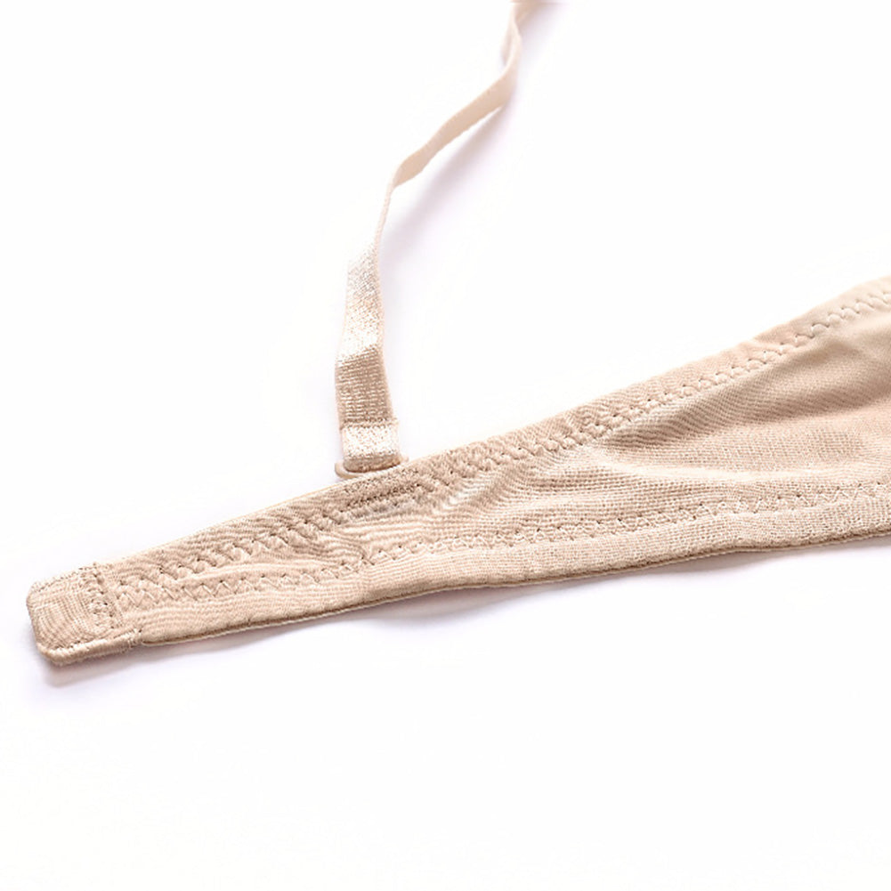 Biustonosz push-up z głębokim dekoltem typu plunge