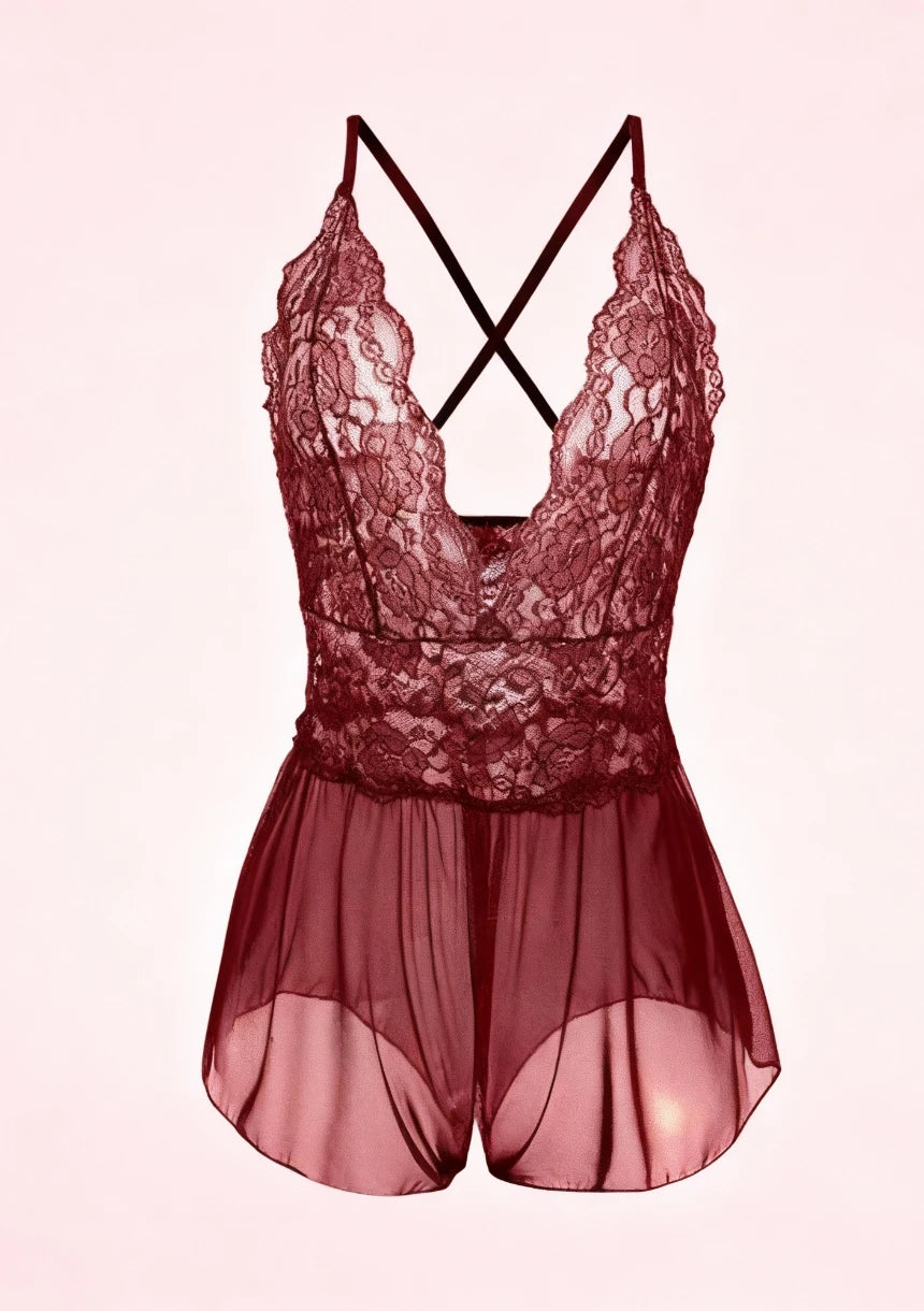 Body koronkowe z wycięciem