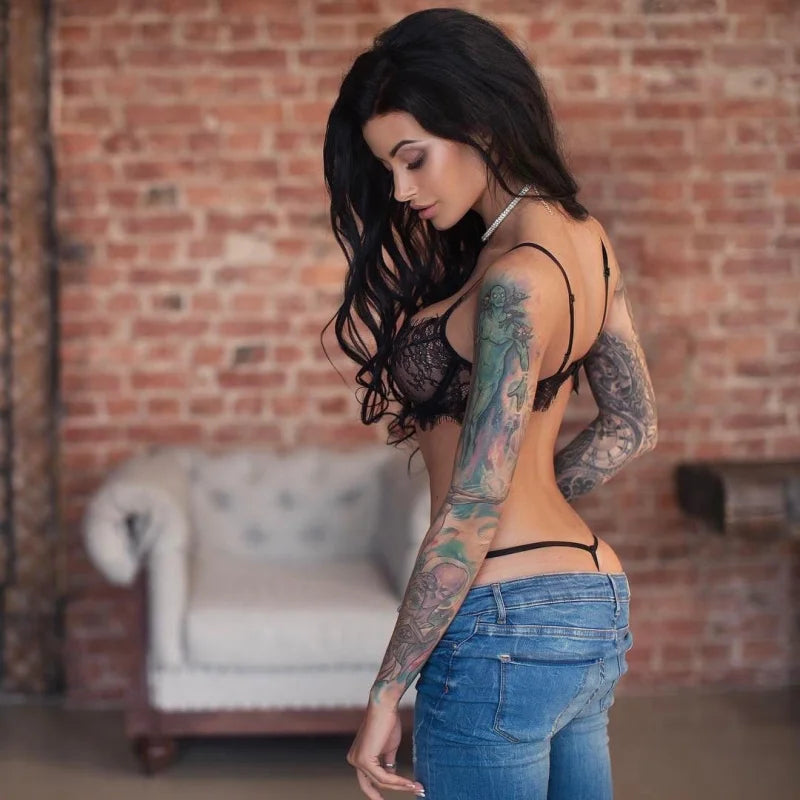 Komplet bielizny koronkowej