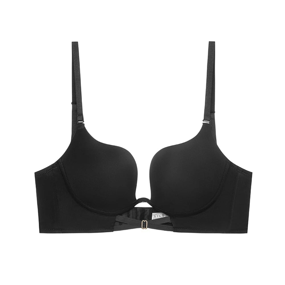 Biustonosz push-up z odkrytymi plecami