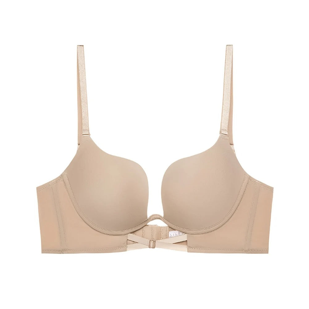 Biustonosz push-up z odkrytymi plecami