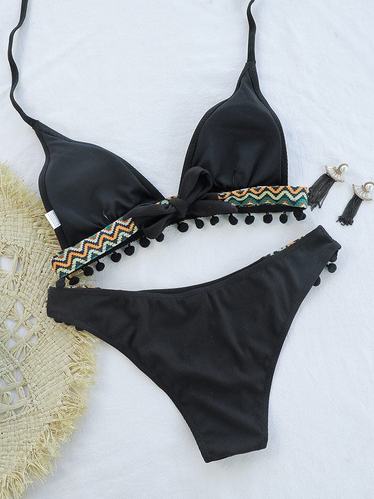 Bikini kąpielowe z usztywnianymi miseczkami