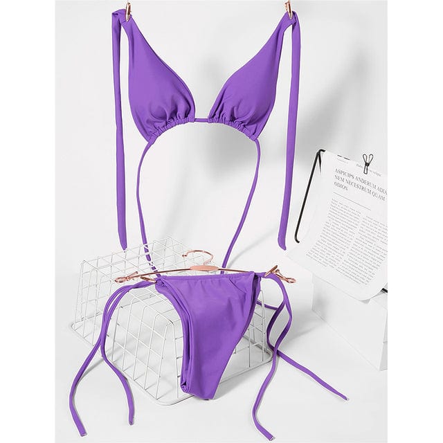 Bikini dwuczęściowe z regulowanym stanikiem