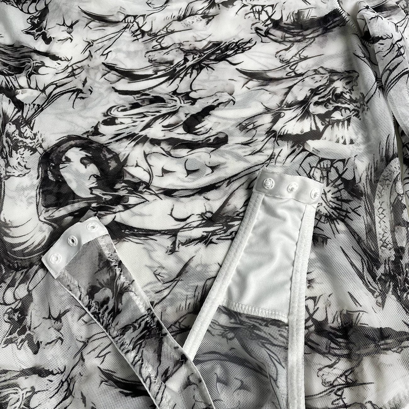 Body z długim rękawem i golfem