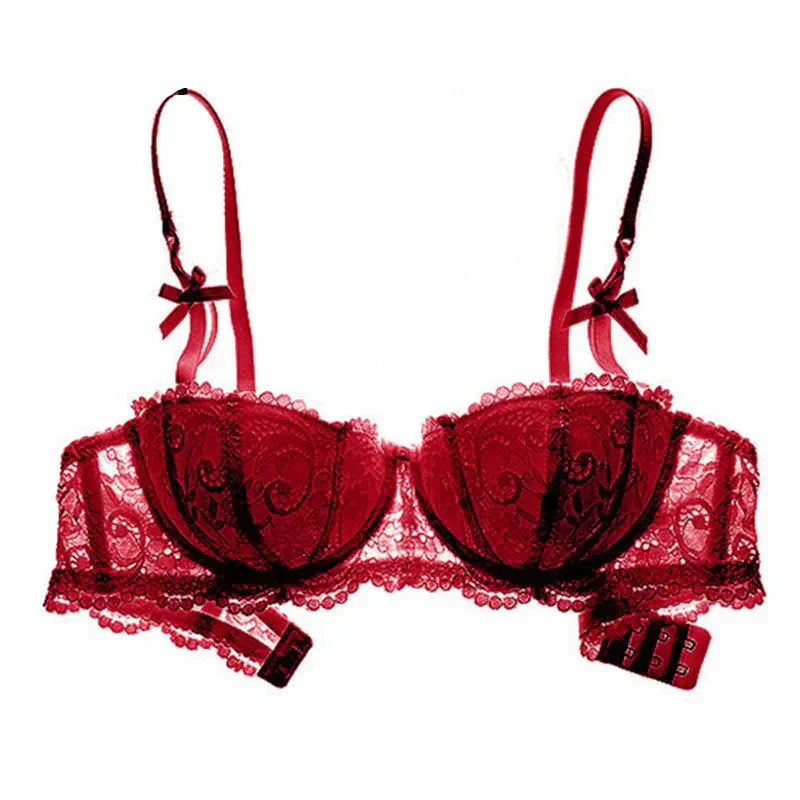 Biustonosz balkonetka z regulowanymi ramiączkami