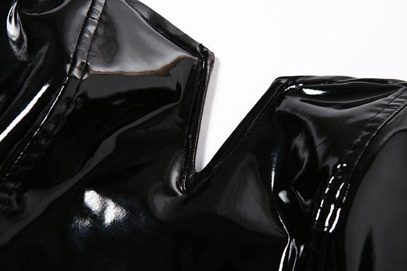 Body lateksowe z głębokim dekoltem