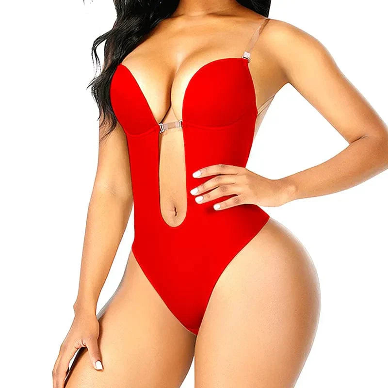 Modelujące body z wycięciem