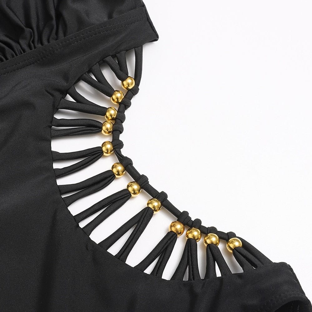 Monokini z efektownymi wycięciami