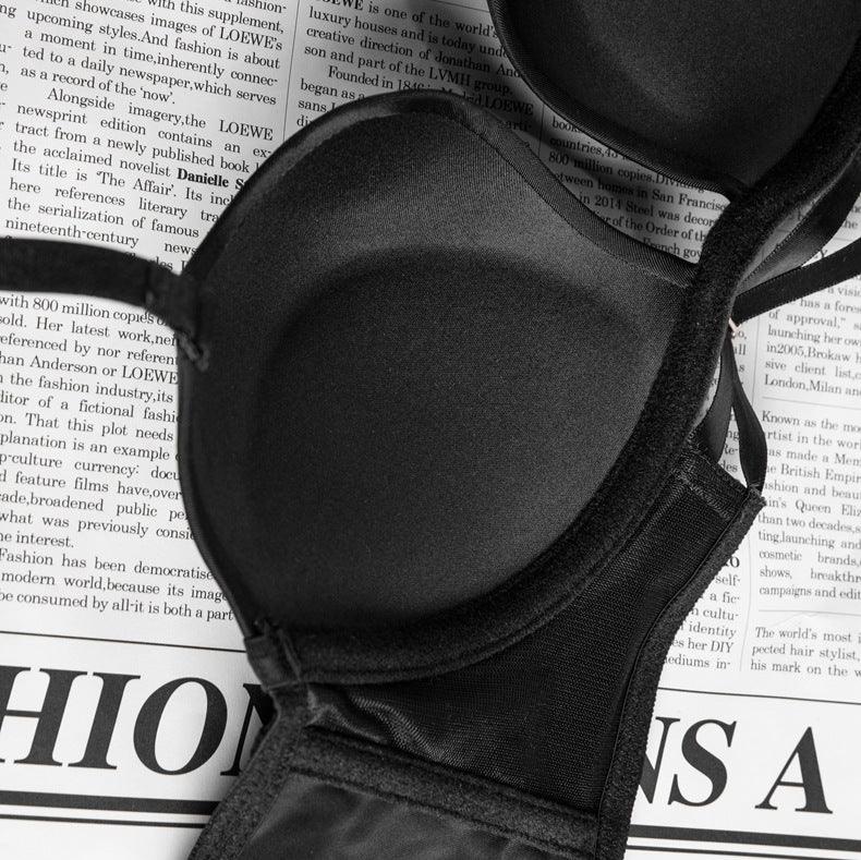 Biustonosz push-up z odkrytymi plecami