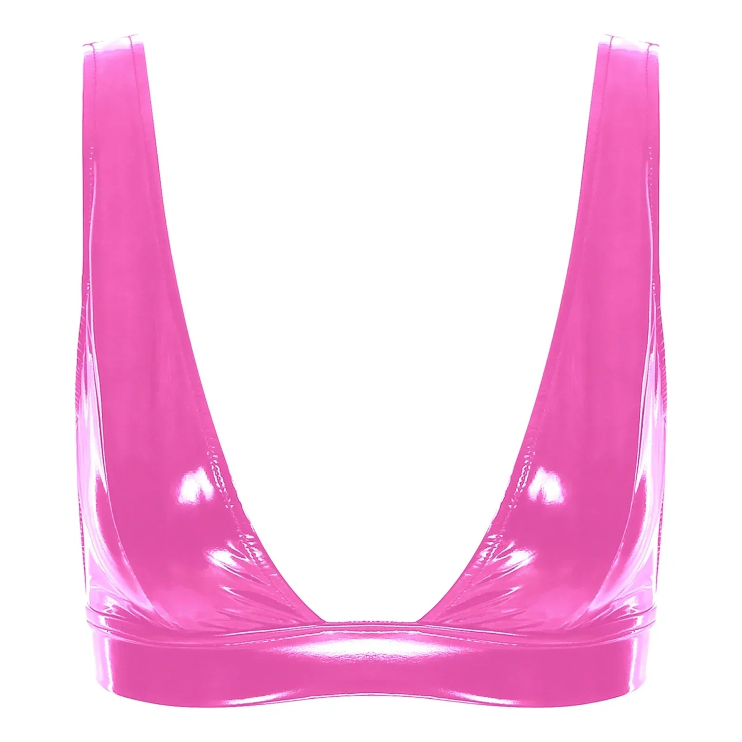 Biustonosz z głębokim dekoltem zapinany na plecach