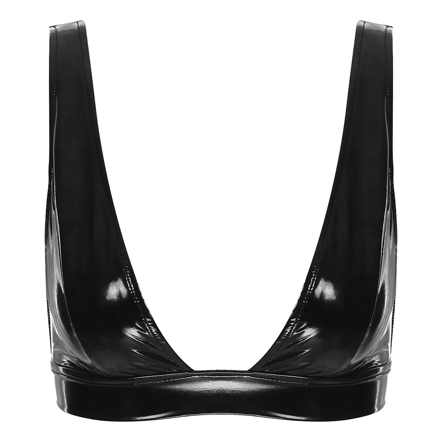 Biustonosz z głębokim dekoltem zapinany na plecach