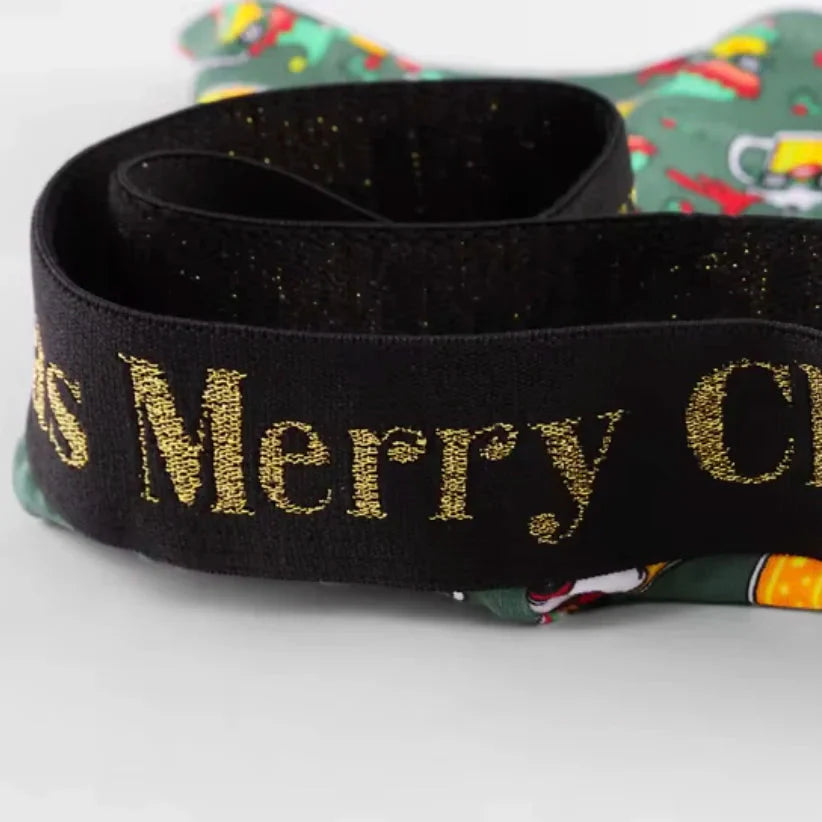 Trójpak bokserek męskich z motywem świątecznym