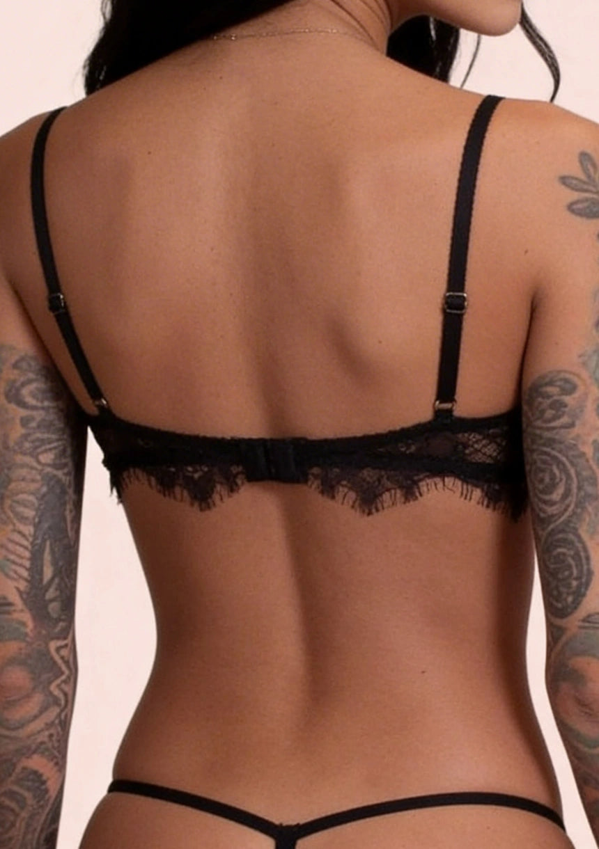 Komplet bielizny koronkowej