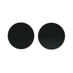 Kolorowe naklejki na sutki w kształcie koła - Czarny / Uniwersalny