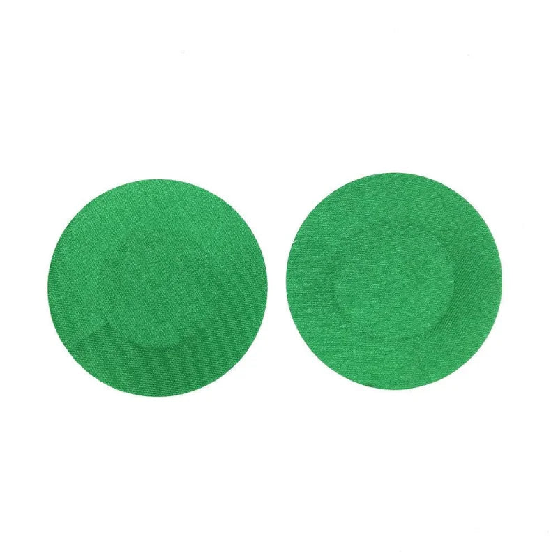 Kolorowe naklejki na sutki w kształcie koła - Zielony / Uniwersalny