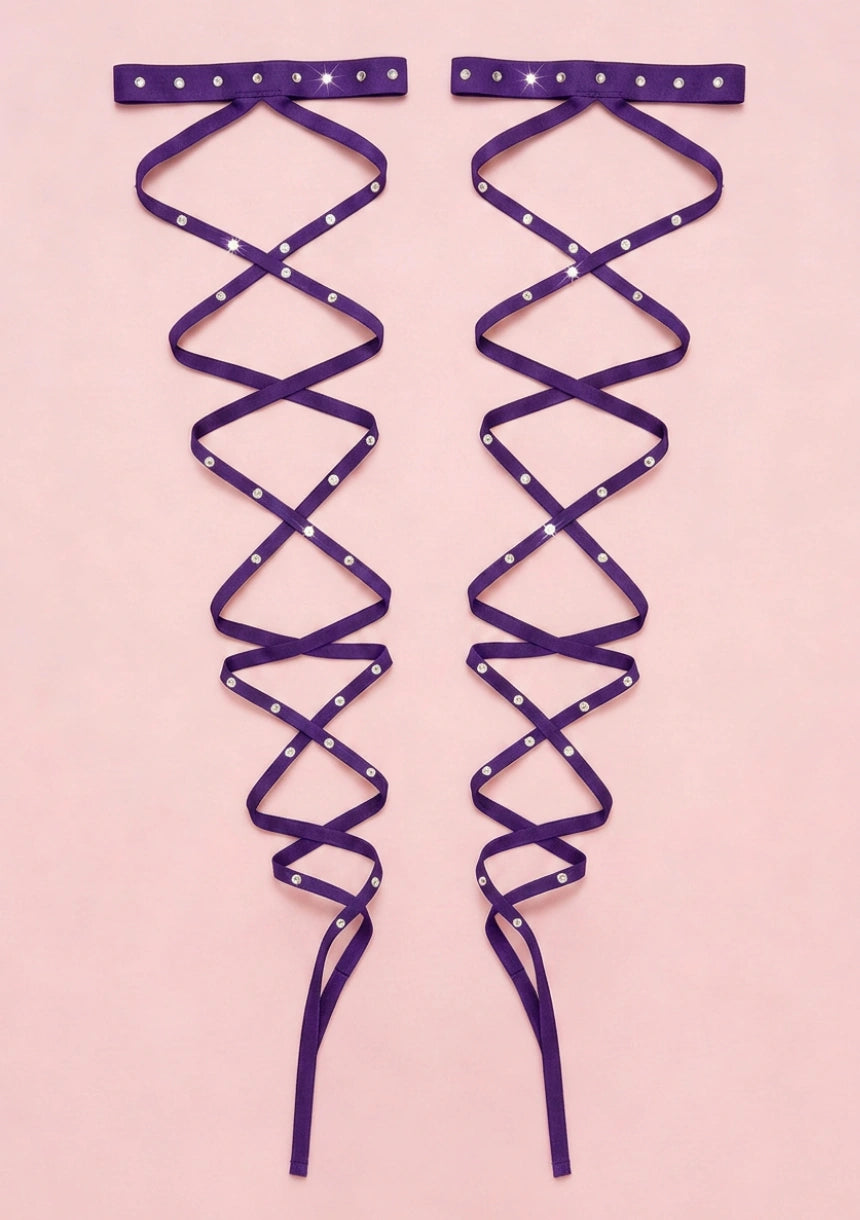 Pończochy samonośne typu harness