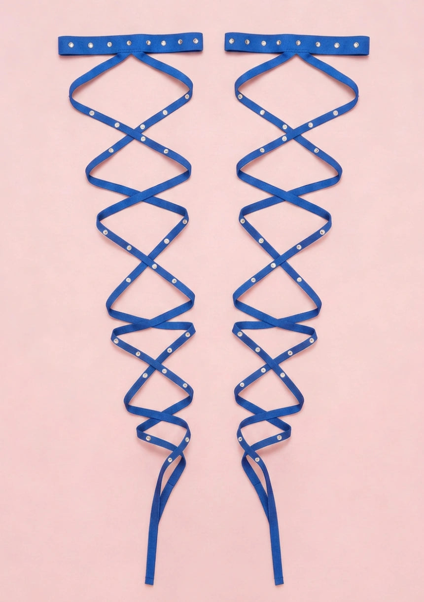 Pończochy samonośne typu harness