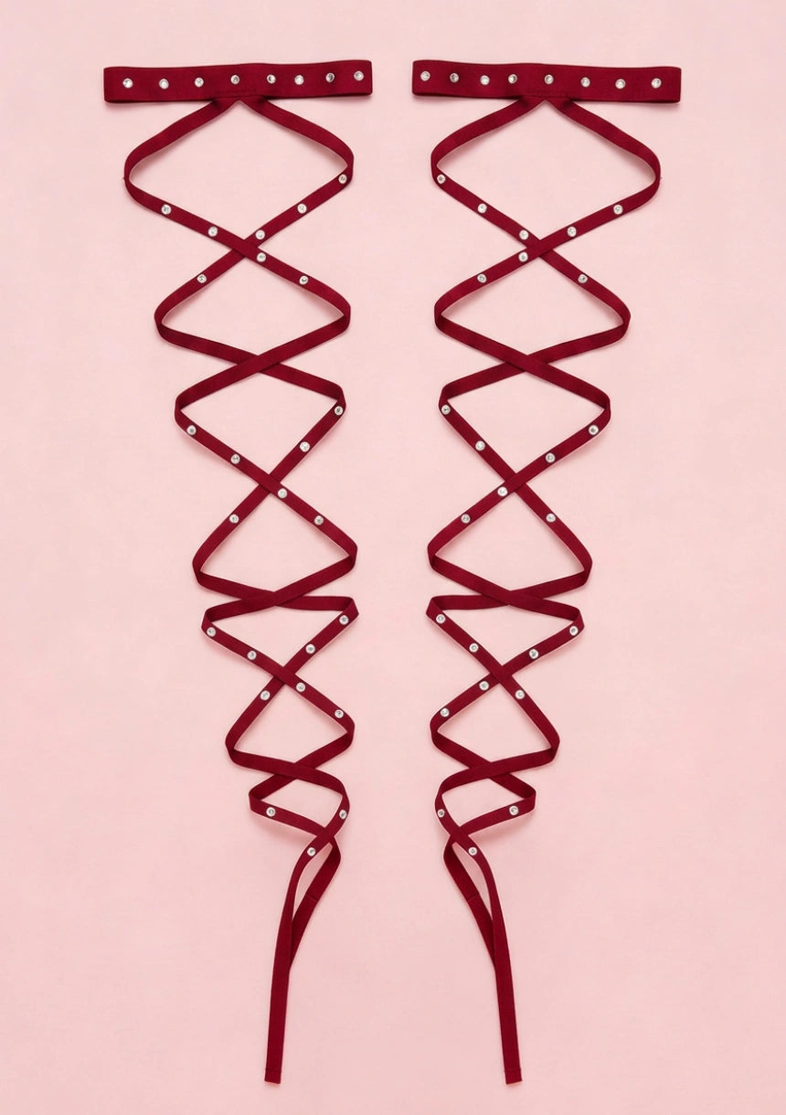 Pończochy samonośne typu harness