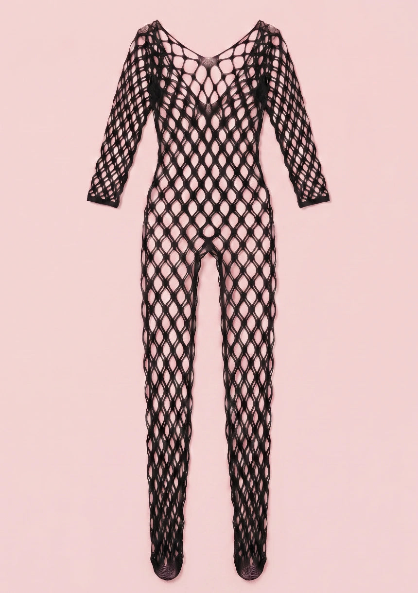 Bodystocking z siateczki