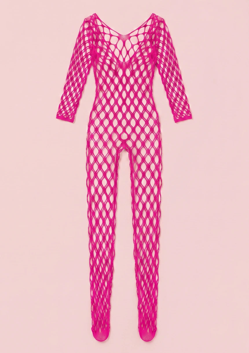 Bodystocking z siateczki