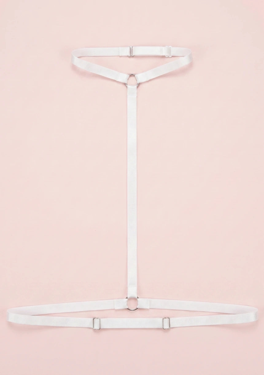 Harness z chokerem bo biustonosza