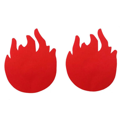 Naklejki na sutki w kształcie płomienia - Czerwony / Uniwersalny