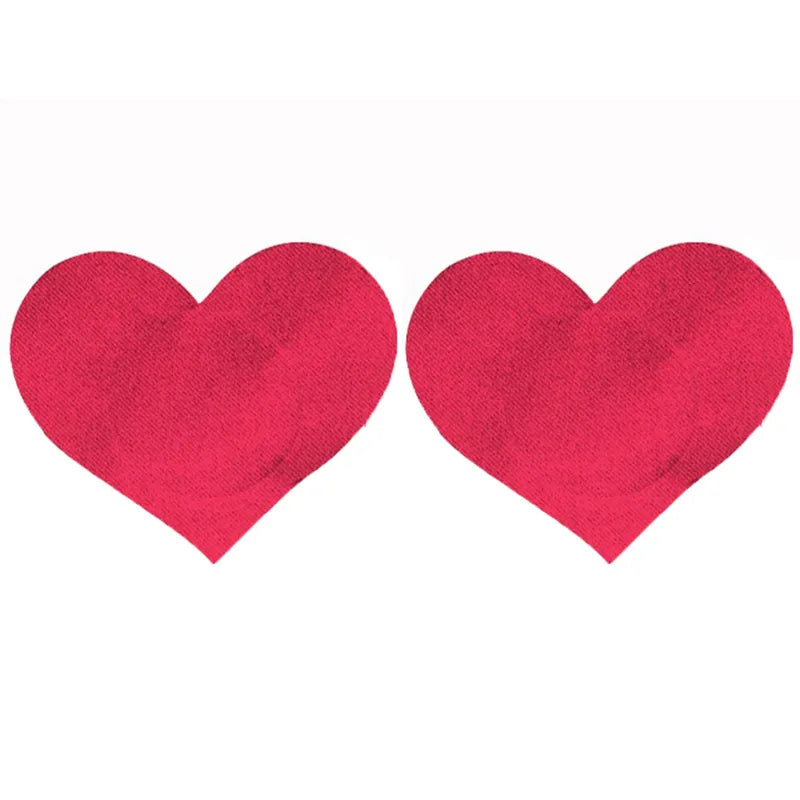 Naklejki na sutki w kształcie serca - Czerwony / Uniwersalny