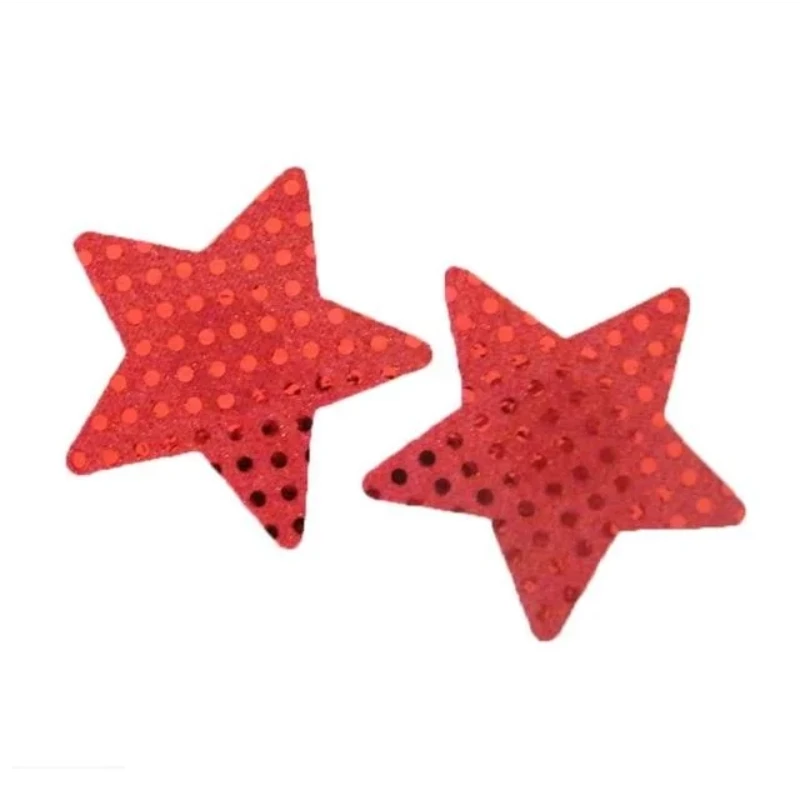 Nasutniki w kształcie gwiazdy - Czerwony / Uniwersalny