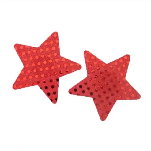 Nasutniki w kształcie gwiazdy - Czerwony / Uniwersalny