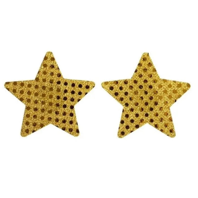 Nasutniki w kształcie gwiazdy - Złoty / Uniwersalny