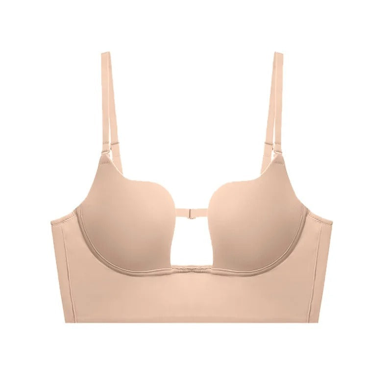 Biustonosz push-up z regulowanymi ramiączkami